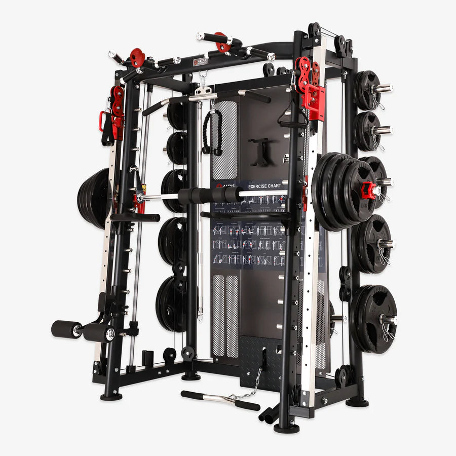 Altas Strength Multi-Function Smith Machine Light Commercial Fitness Equipment AL-3000Y