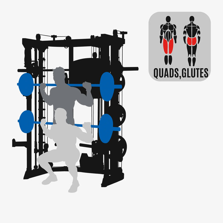 Altas Strength Light-commercial Strength Equipment Smith Machine AL-3059