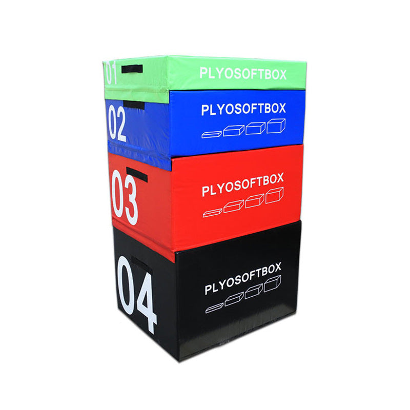 X-RIVAL 4 Pieces Stackable Soft PLYO Boxes