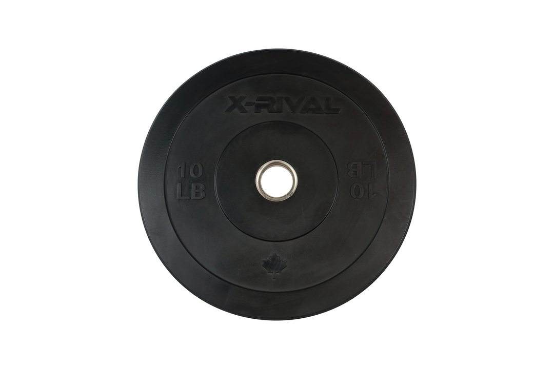 X-RIVAL Black Bumper Plate (Pair)