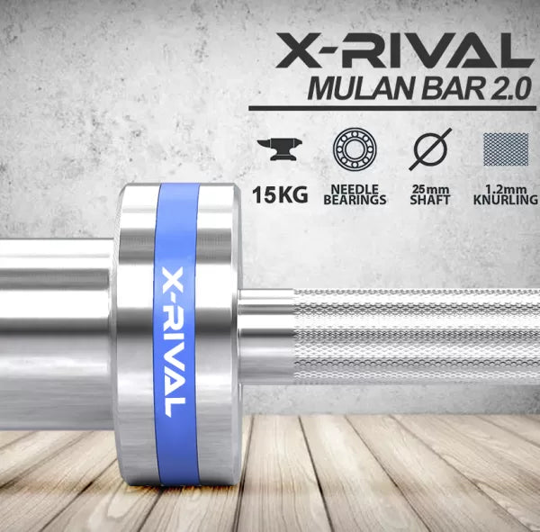 Mulan 2.0 Women Olympic Bar 35LBS 1500LBS CERAKOTE FINISH